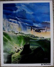 V-22 Osprey Bell Boeing The Tiltrotor Team Submarine Attack Aviation Print picture