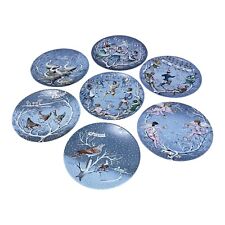 (7) Haviland Limoges Plates In the Series of the 12 Days of Christmas Lot France picture