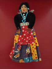 Handcrafted, VTG, Native American Doll, 7