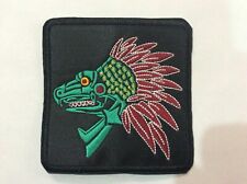 Patch Quetzalcoatl - Aztec Mitology - Mexico - Kukulkan - Feathered Serpent Maya picture