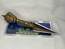 The Shadow, Phurba Dagger, Solid Resin, Display Plaque, Real Prop Replica picture
