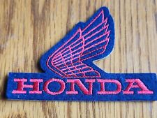 HONDA HRC WING BIKER CAR MOTOR Motorcycle RACING Embroidered Patch Iron Sew Logo picture