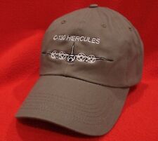 USAF Lockheed C-130 Hercules Front View low-profile OD Green Aviator ballcap hat picture
