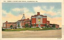 Boyer Pierre S. Dupont High School 1948 Wilmington Delaware Postcard Teich 5666 picture