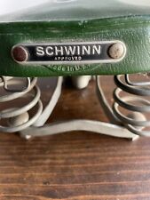 Vintage Schwinn Approved Bicycle Seat 
