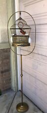 1920's Hendryx Birdcage w Stand Original Vintage Antique Local Pick up Only picture