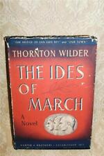 VINTAGE FIRST EDITION BOOK ~ THE IDES OF MARCH THORNTON WILDER 1948 ~ HIGBEE'S picture