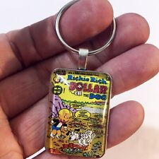 Richie Rich and Dollar the Dog #1 Cover Key Ring / Necklace Classic Harvey Comic picture