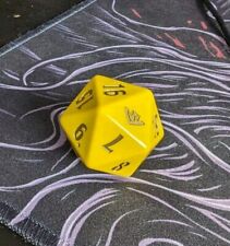 Magic The Gathering Promo Most Wanted Spindown OTJ Gold Nugget Oversized Dice picture