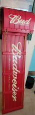 Vintage 2001 Budweiser Toboggan 5' Sled Display Great Collectible picture
