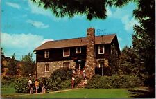 Stroudsburg PA Twin Pines Church Camp Keystone Lodge Poconos Chrome Postcard '76 picture