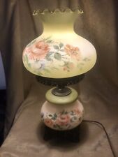 VTG Large ACCURATE CASTING CO  Floral Lamp 3 Way Roses picture