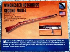 Winchester Hotchkiss Second Model Rifle Classic Firearms Photo Card u picture