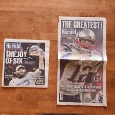 Boston Herald Newspaper New England Patriots Super Bowl 2017 2019 Tom Brady picture