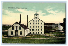 c1910 Somerset Woolen Hill Monson Massachusetts MA Antique Postcard picture