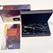 MONTBLANC VOLTAIRE LIMITED EDITION FOUNTAIN PEN #7120/20000 18K BROAD NIB 1995 picture