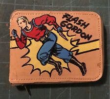 Original Vintage Flash Gordon Leather Wallet Dated 1949 Good Condition  picture