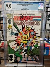 G.i. Joe and The Transformers #1 CGC 9.0 Marvel Comics 1987 picture