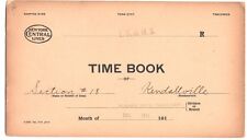 Railroad Train Time Book - New York Central, Dec. 1911 - Section #18 picture