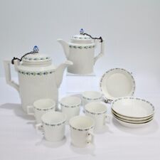 Antique 18c/19c Gotha & Furstenberg German Porcelain Tea or Coffee Set - cups pc picture
