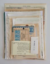 50  Piece Lot Ephemera Pack Vintage Old Book Pages Ledger Paper Mixed Theme B2 picture