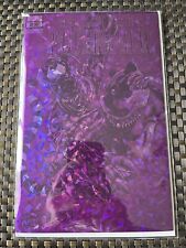 Do You Pooh- Black Poohnther -  PURPLE CRYSTAL FOIL-  NYCC - Number 1 Of 10 picture
