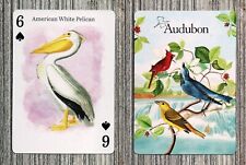 New Single Swap Playing Card-Audubon Birds-American White Pelican picture