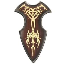 UNIVERSAL WALL DAGGER SWORD MEDIEVAL PAINTED DISPLAY PLAQUE W/ HARDWARE INCLUDED picture