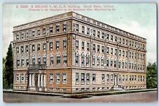South Bend Indiana IN Postcard YMCA Building Exterior View 1911 Vintage Antique picture