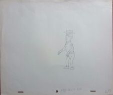 The Yogi Bear Show Ranger Smith Hand Drawing With ORIGINAL PRODUCTION MARKS picture