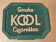 Vintage Smoke KOOL Cigarettes Advertising Rubber Store Counter Mat picture