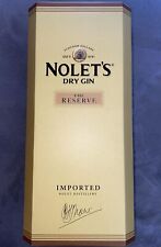 Nolet’s Gin Reserve Empty Gift Box VERY RARE Allocated Mint Display Collectible picture