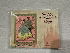 Disney Pin Tiana & Naveen Princess And The Frog LE300 Valentine’s Day Card DEC picture