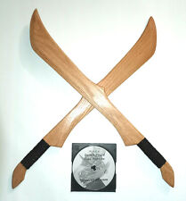 Training Sword Scimitar Practice Wooden Oak Binakuko MMA DVD Video picture