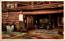 Postcard Lobby at Old Faithful Inn at Yellowstone Park, Wyoming picture