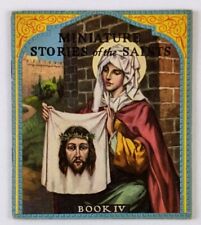 1946 Miniature Stories of the Saints Book IV Daniel Lord VTG Booklet Catholic  picture