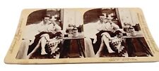 Antique Stereo View Card 1897 Strohmeyer Wyman Convenience Single Life Bachelor picture