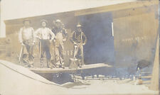RPPC 1907-1914 Minneapolis Sault Ste. Marie & Atlantic Railway SOO Line Workers picture