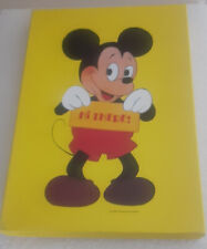 Vintage Hallmark Ambassador Disney Mickey Mouse Yellow Stationary picture