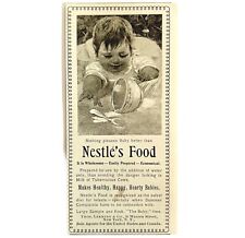 Nestle's Baby Food 1894 Advertisement Victorian Thomas Leeming ADBN1pp picture