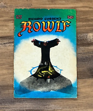 ROWLF #1 Richard Corben Rip Off Press 1971 First Printing picture