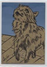 2006 Breygent The Wizard of Oz Sketch Cards 1/1 Kevin Graham Toto Sketch 0lm picture