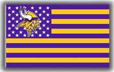 Minnesota Vikings American FLAG 3X5 Banner American Football Grommets picture