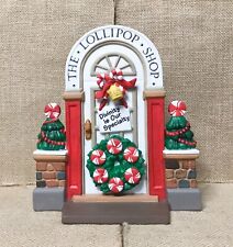 Vintage Dept 56 Merry Makers Lollipop Shop Entrance Christmas Figure Decoration picture