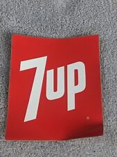 Vintage 7-UP 7up sticker decal 4 x 5 Inch collectible soda picture