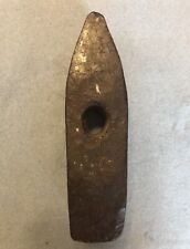 Vintage Antique Cast Steel 6 Lb 5oz Tapered Peen Sledge Hammer Head Unknown Make picture
