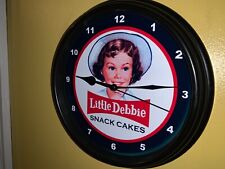 Little Debbie Cakes Bakery Kitchen Grocery Store Diner Advertising Clock Sign picture