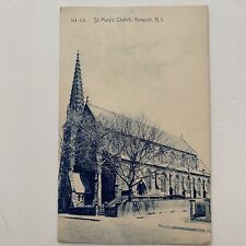 Antique St Mary's Church Newport RI Rhode Island Postcard picture