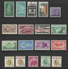 1958 STAMP YEAR SET (ALL U.S. POSTAGE STAMPS ISSUED THAT YEAR) - MINT CONDITION picture