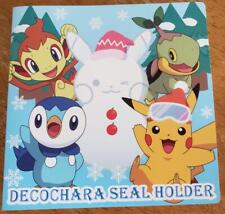 Pokemon Pan Deco Character Seal Holder Winter 2021 picture